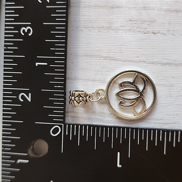 LOTUS Dangle  Charm Will FIT Pandora and other European Systems or Penda… - Picture 2 of 5